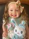 Дитяча Колекційна Лялька Реборн Reborn Дівчинка Лілі (Вінілова Лялька) Висота 60 см