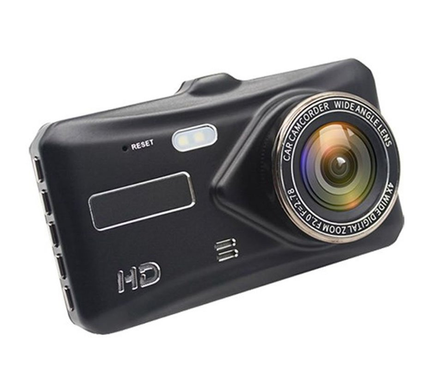 Автомобильный видеорегистратор Hoko 672 2 камеры 1080 Full HD 4" сенсорный экран