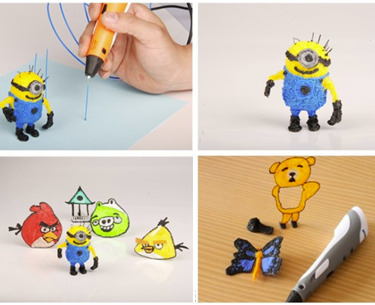3D/3Д ручка с LED ЭКРАНОМ + ПОДАРОК пластик 50 метров и подставка