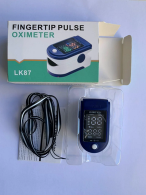 Пульсоксиметр на палец Finger Pulse Oximeter LK 87