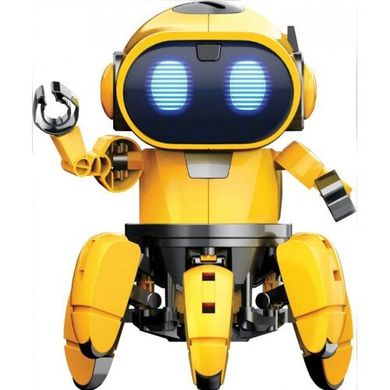 Інтерактивний Розумний Робот-Конструктор Hg715 Жовтий (Ml)