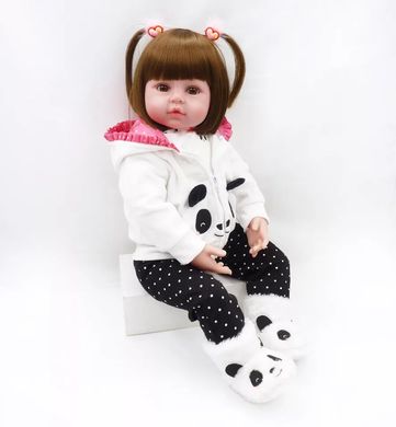 Кукла реборн 45 см полностью виниловая девочка Любава