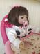 Лялька реборн 45 см повністю вінілова дівчинка Любава