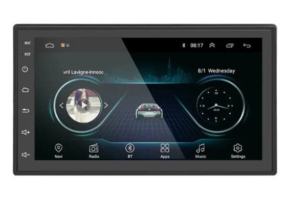 Автомагнитола 2 DIN Pioneer 7010 ОЗУ 2ГБ Android 11  модель 2023 года Wi Fi, Bluetooth, Gps