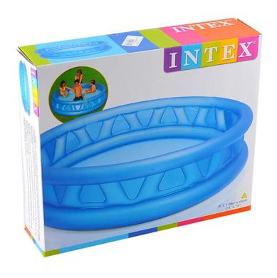 Дитячий надувний басейн Intex 58431 Літаюча тарілка вік 3 + 188 х 46 см
