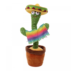 Игрушка Танцующий Кактус мексиканец в шляпе