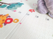 Дитячий килимок для повзання Children GO 180 * 150, двосторонній, з малюнками і текстурованим покриттям