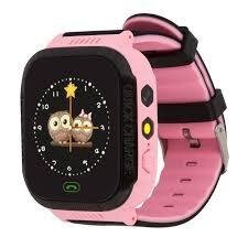 Дитячі годинники з gps Smart baby Q12 рожеві