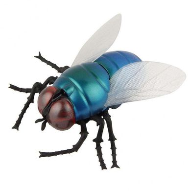 Радиоуправляемая игрушка SUNROZ Giant Fly игрушечная Муха на р/у Синий