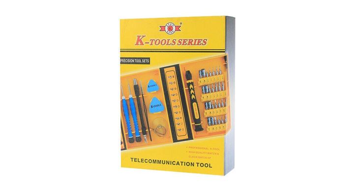 Набір інструментів K-TOOLS 1252-38PCS-IN-1 CR-V (Оригінал)