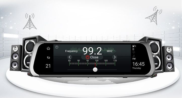 Junsun A930 Дзеркало -GPS навігатор 10 "4g реєстратор Full HD Android 5,1