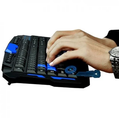 Беспроводная игровая клавиатура и мышь TRS Game HK-8100