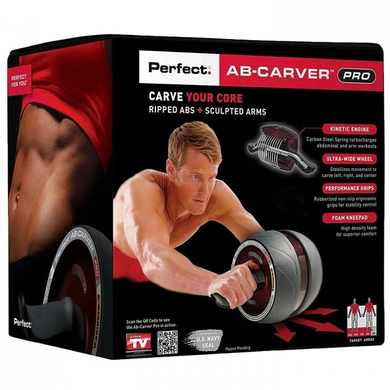 Ролик колесо тренажер для преса Perfect AB Carver Pro