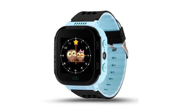 Дитячі Водонепроникний годинник з gps Smart baby Q12n блакитні