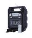 Акустичний радіоприймач Golon RX 699 ВТ. Всехвильова портативна колонка чорна