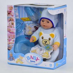 Лялька Baby Born функціональний пупс бебі Борн з аксесуарами BL-030