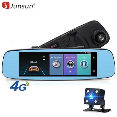 Junsun A880 Автомобільний відеореєстратор навігатор 8 ",, Android 5.1, 4G Віддалене спостереження