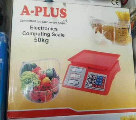 Весы электронные торговые мини "A-plus" SC-1644 50 кг
