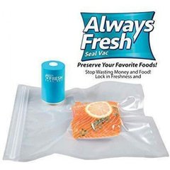 Вакуумний пакувальник для їжі Always Fresh Seal Vac