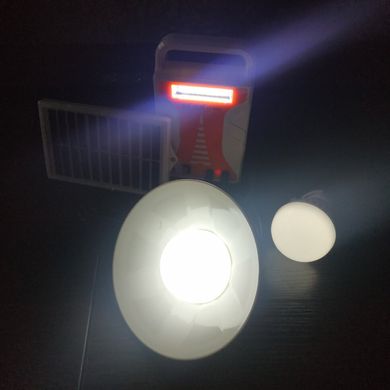 Портативный комплект панель EverGran с многофункциональным аккумулятором фонарь + Led лампы кемпинг. палатка