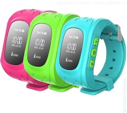 Дитячі розумні годинник smart baby watch q50 5 кольорів з gps трекером