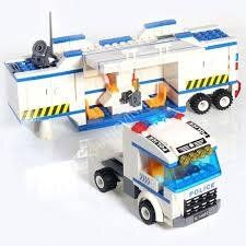 Конструктор Lego Полицейский грузовик конструктор  совместимость лего 388 деталей