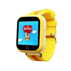 Наручные часы Smart часы детские (ЖЁЛТЫЕ) с GPS Q100N (Q90) Сенсорный Экран